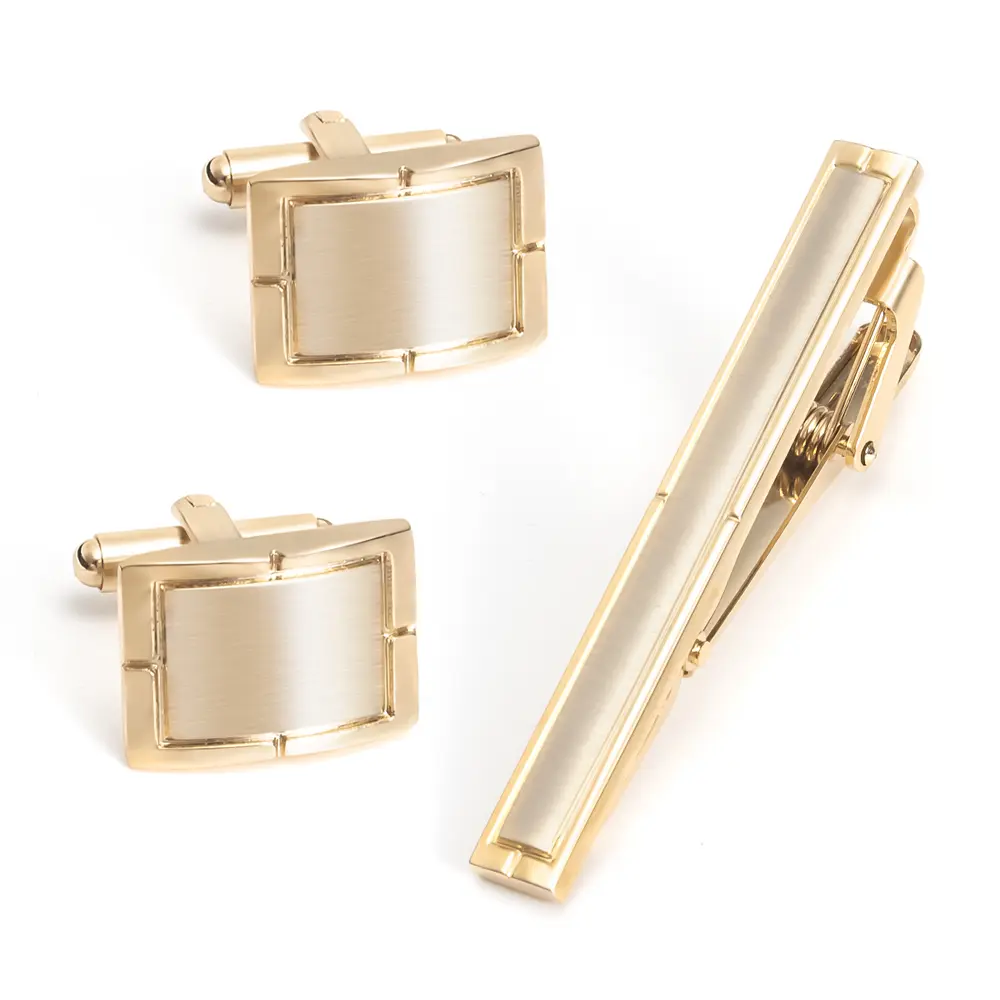 Factory Wholesale French Plated Gold Brushed Me...