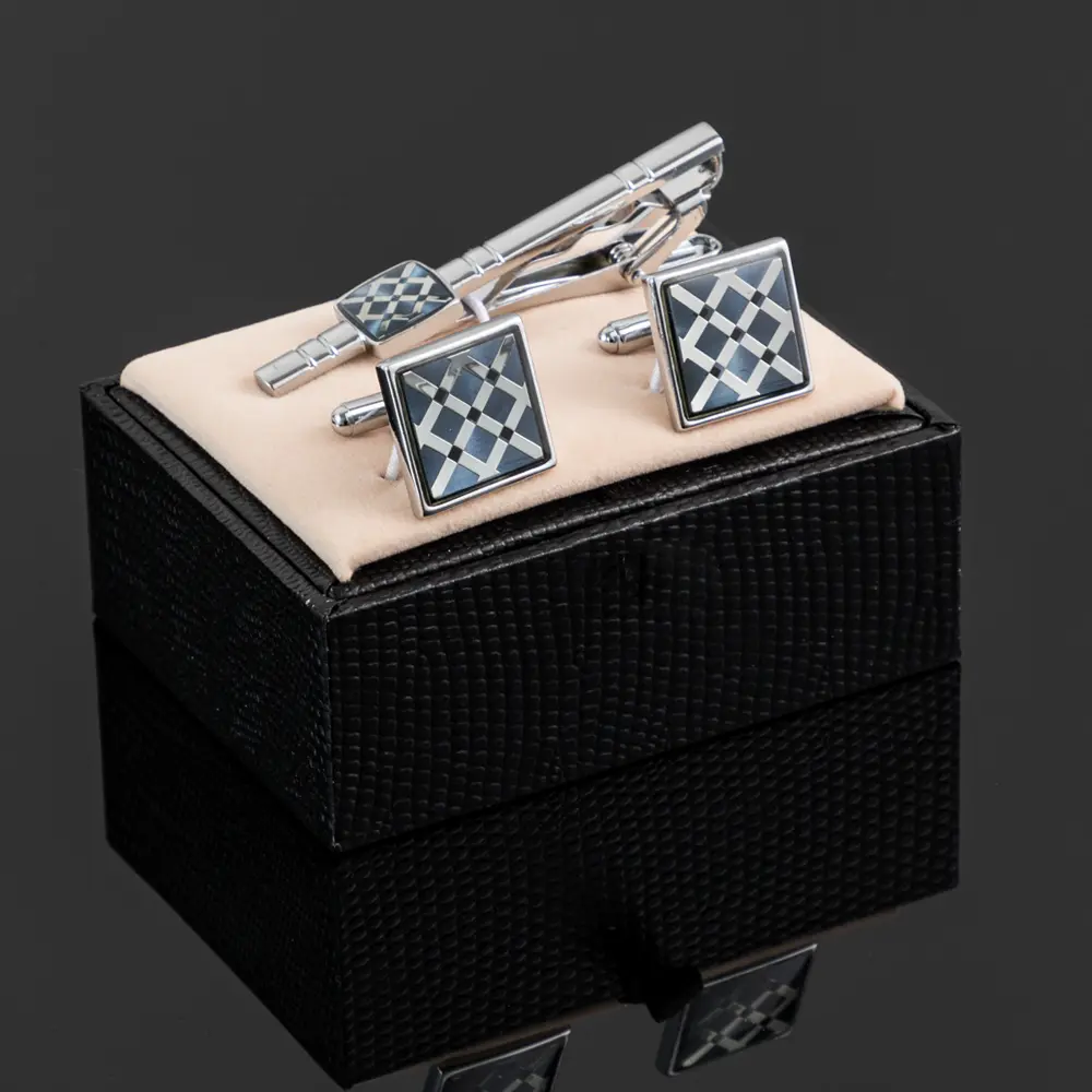 Novel Design Factory Wholesale Blue Pattern Squ...