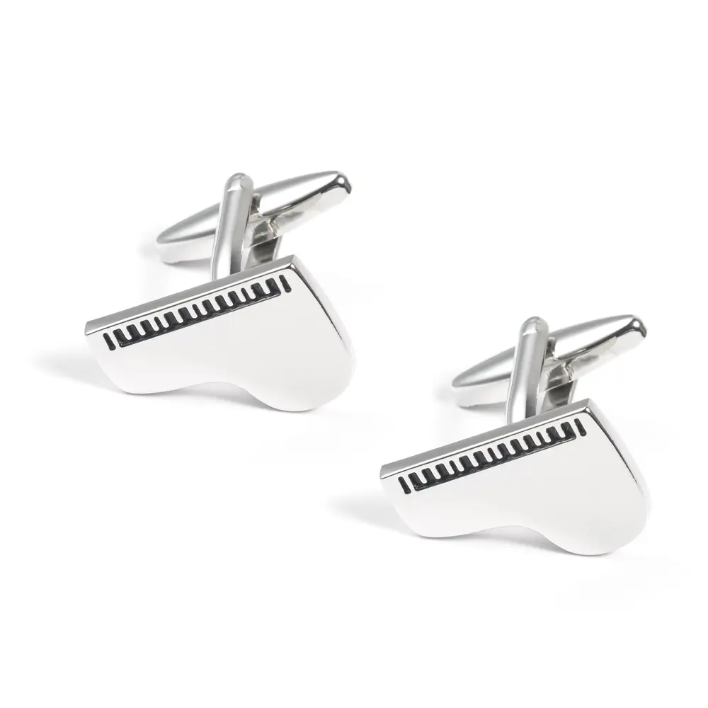 French Men Jewelry Novelty Wedding Piano Music Cufflinks Factory Supply CC0020