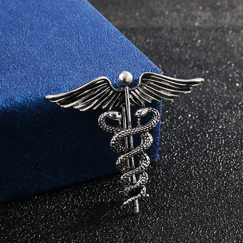 New Personalized Angel Wings Brooch Pin Fashion Animal Snake Corsage Accessories Wholesale BC-1063