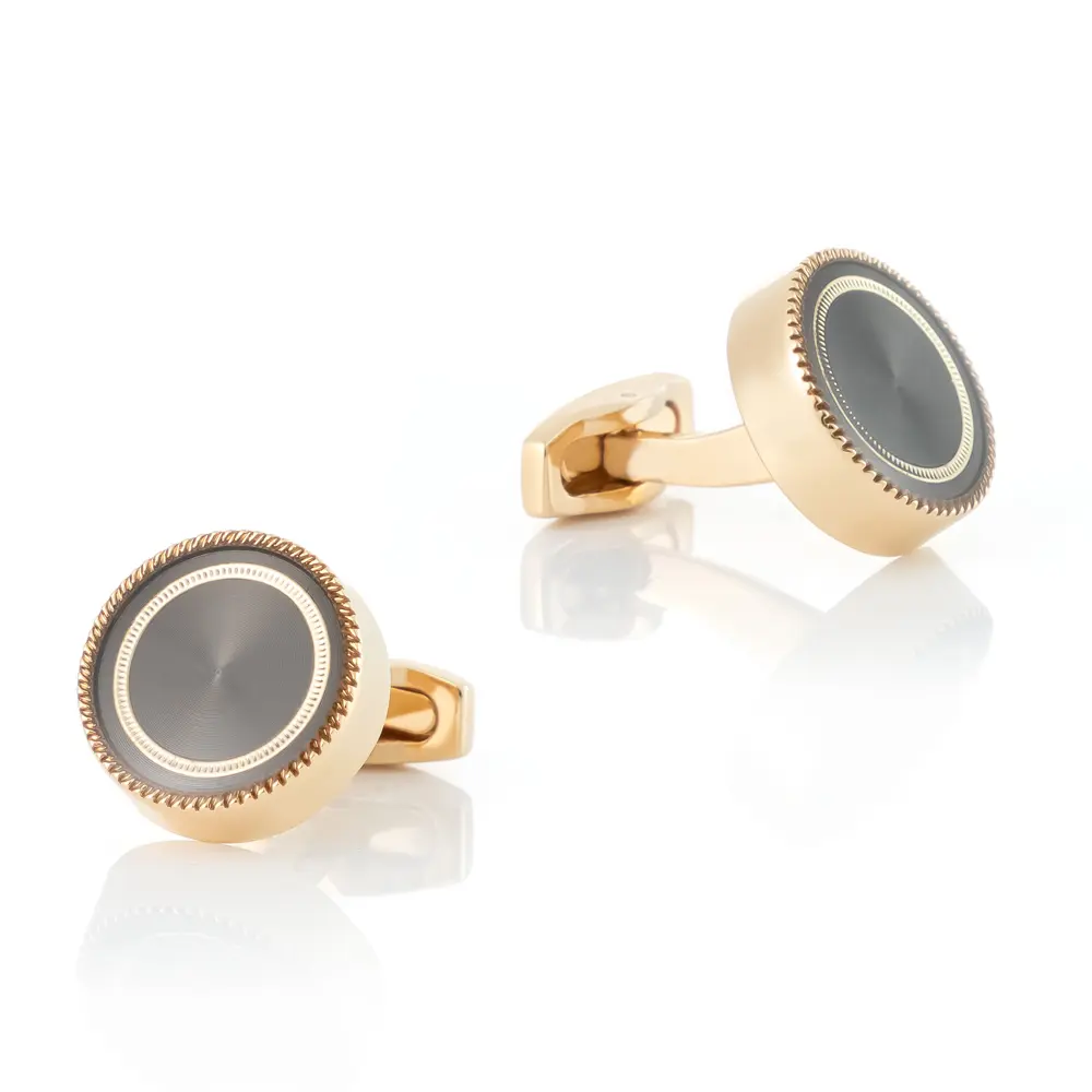 Classic Luxury Gold Plated Color Copper Pattern...
