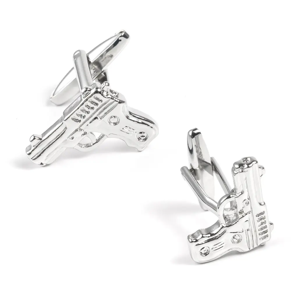 Funny High Quality Silver Novelty Pistol/ Hand ...